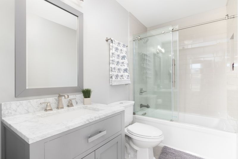 Floating Vanity and Shower Combo