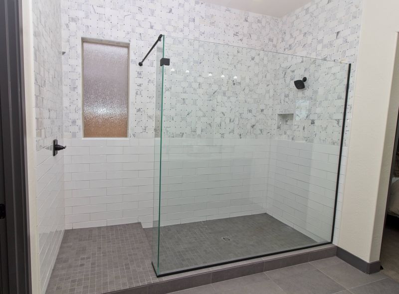 Tile and Glass Shower Options